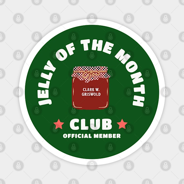 Jelly of the month club - official member Magnet by BodinStreet